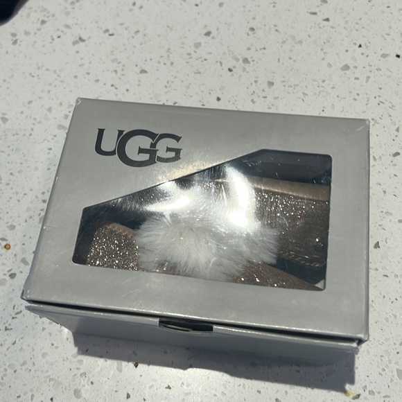 Ugg I fluff glitter ballet flat size USA 04/05 - Picture 3 of 3